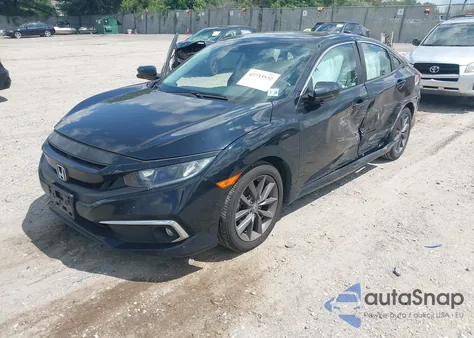 2021 Honda Civic Ex-L z USA, uszkodzony, nr VIN 19XFC1F7XME204975